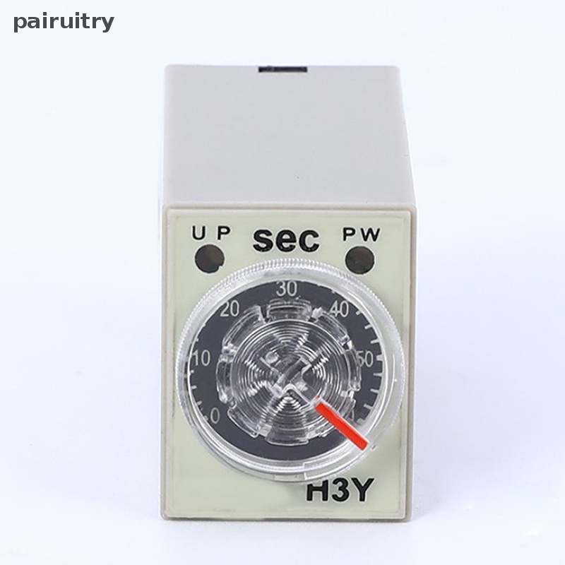 Prt AC 220V H3Y-2 Power On Time Delay Relay Solid State Timer Berkualitas Tinggi Micro 8-Pin DC12V DC24V PRT