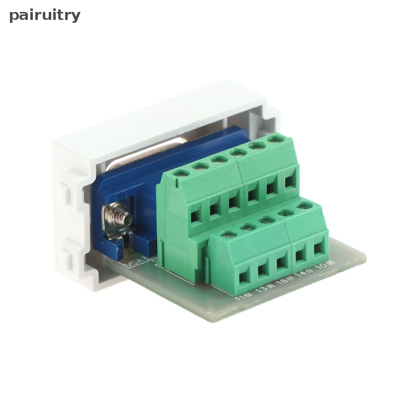 Soket Komputer Modul Slot PC VGA PRT Free Solder 15pins Kualitas Bagus Untuk Wall Panel PRT