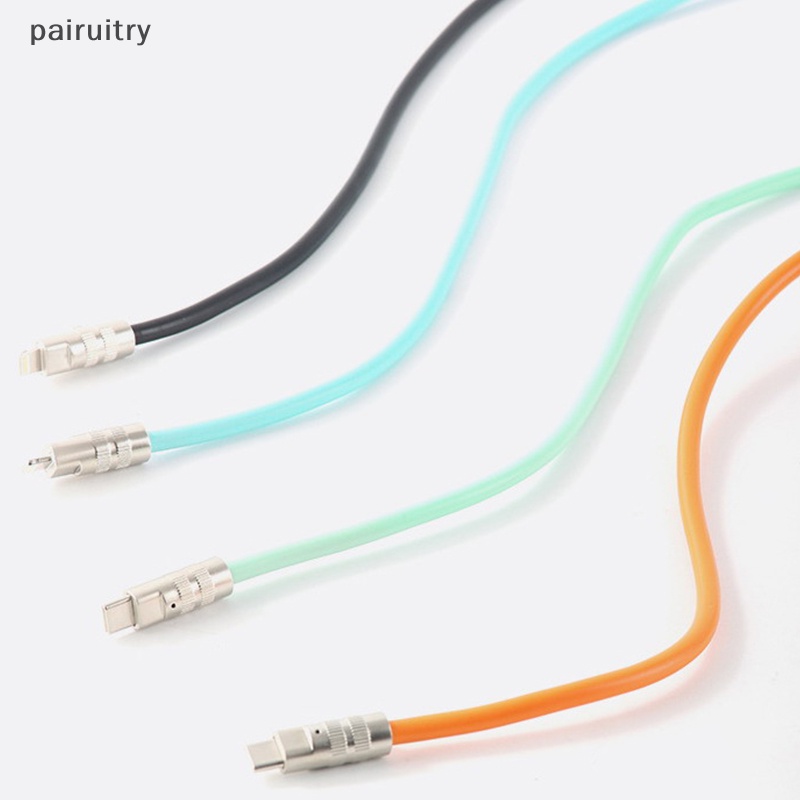 Prt Kabel USB Tipe C Kabel Data Pengisian Super Cepat Untuk Xiaomi POCO Huawei Aksesoris Ponsel USB C Cable PRT