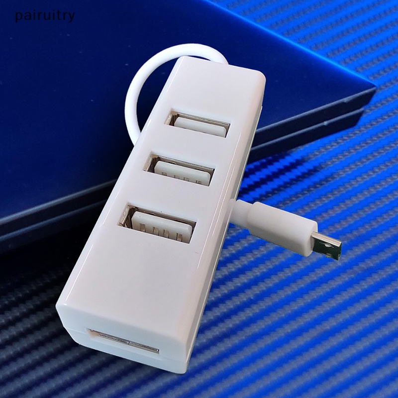 Prt Empat Port USB Splitter USB Hub USB Extender One Drag Four 2.0 Kecil PRT USB 4-Port