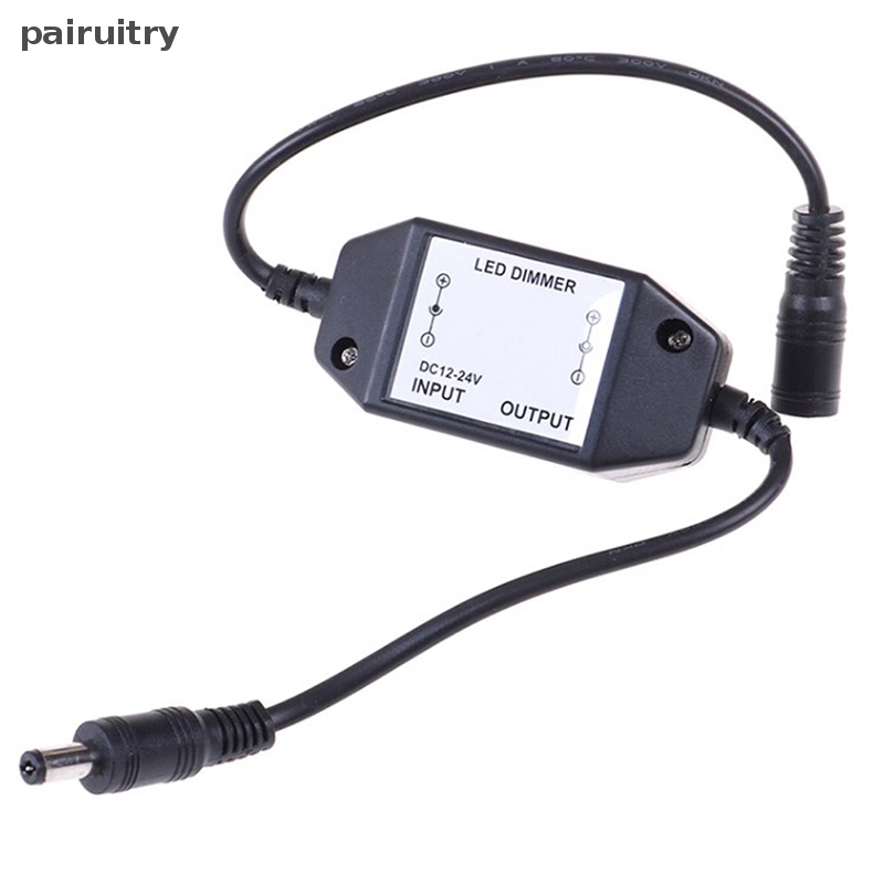 Prt Saklar LED Brightness Adjust Controller Untuk Lampu Strip Tunggal DC 12V-24V PRT