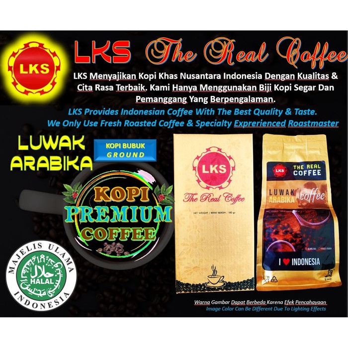 

Promo Terjangkau PREMIUM COFFEE - BUBUK - KOPI LUWAK ARABIKA