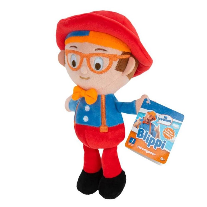 Blippi Boneka Plush Firefighter Dokter - Firefighter