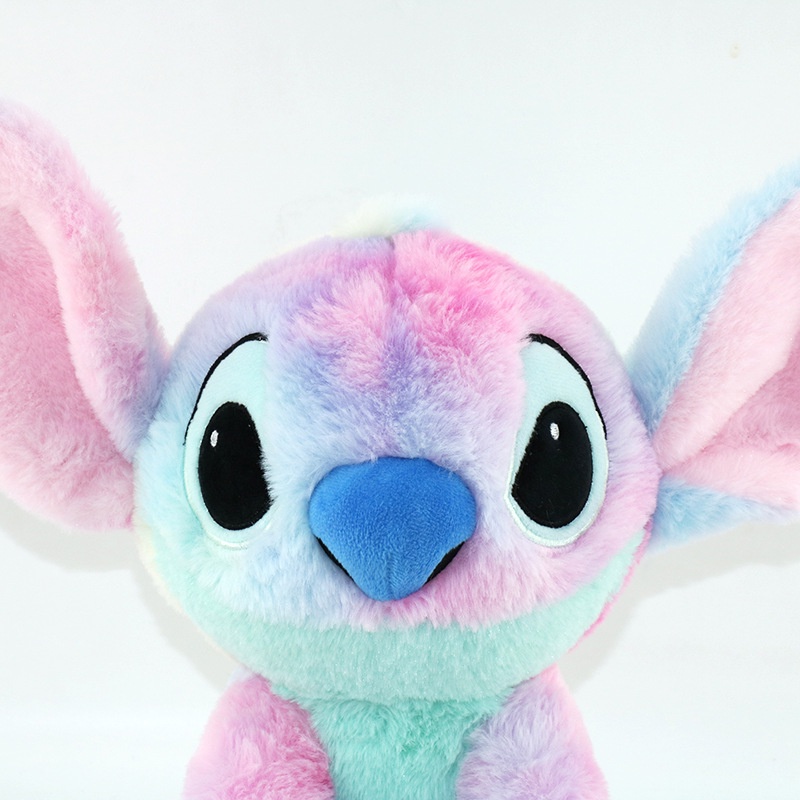 Colorful Stitch Teddy Plush Doll Boneka Mainan 30cm Disney Lilo&amp;Stitch Kartun Plush Doll Mainan Untuk Anak Laki-Laki Perempuan Hadiah