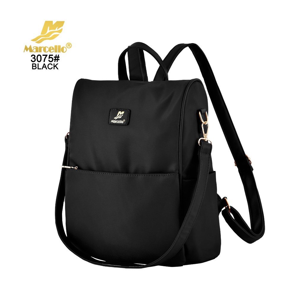 (Toko.OB) Tas Anti Theft / Anti Maling Ransel Marcello 3075 Tas Fashion Cewek Tas Ransel Wanita