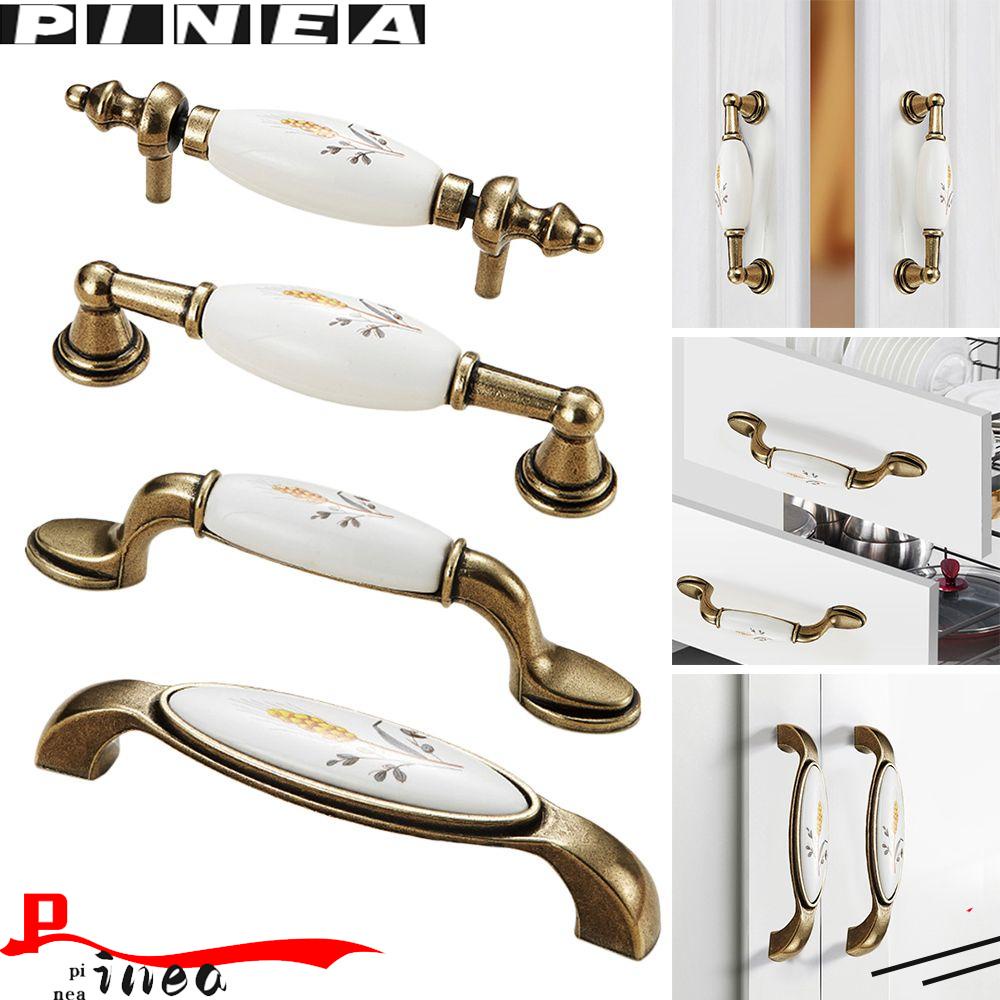 Handle Pintu Nanas Lemari Keramik Furniture Hardware Knob Laci