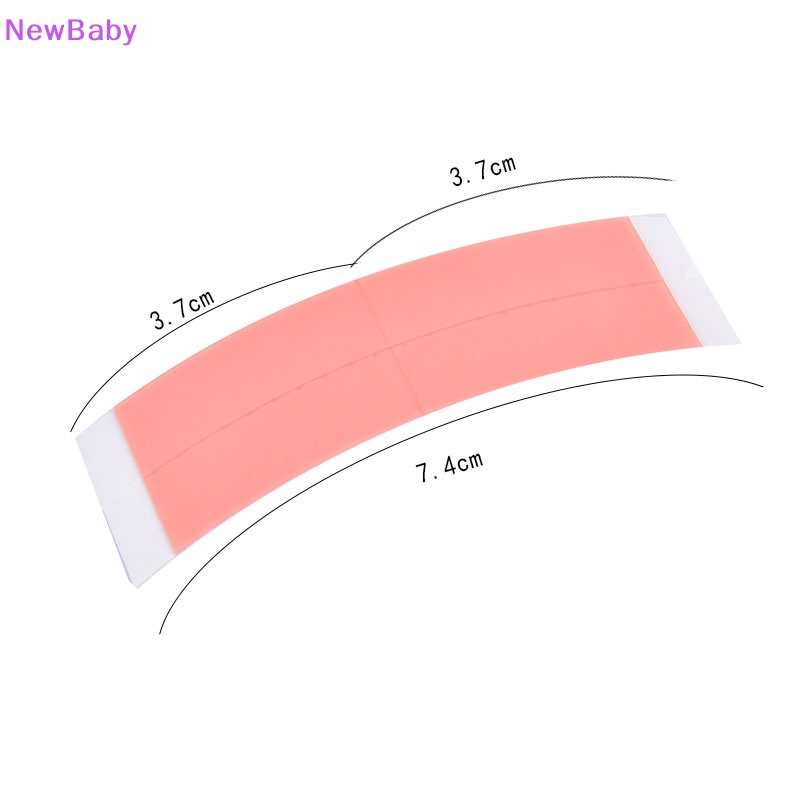 Newbaby 36pcs Double Side Tape Wig Tape Arc Double Sided Tape Untuk Toupee Wig Perekat ID