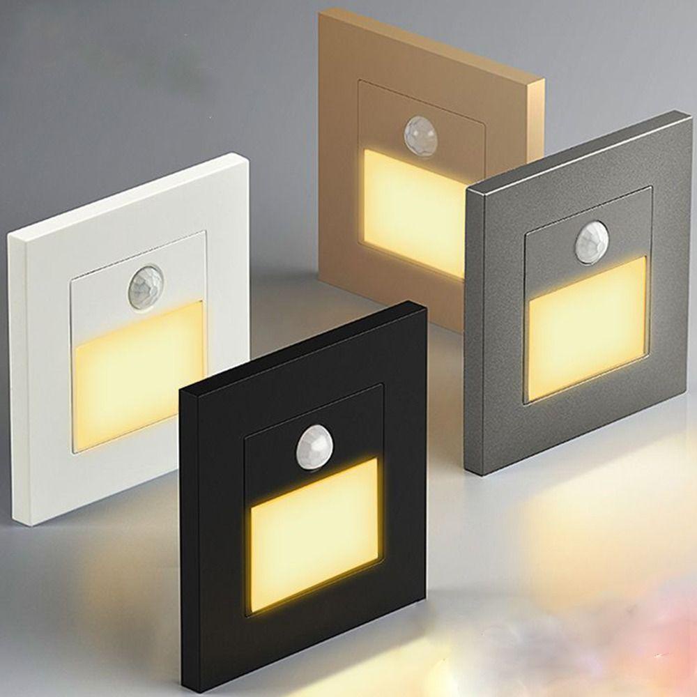 [Elegan] Lampu Lantai Infrared Tahan Lama Led Manusia Tubuh Sensing Home Sensing Light