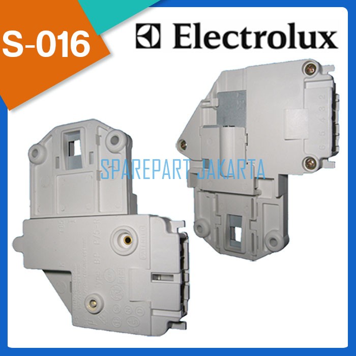 Komponen Sparepart Door lock mesin cuci Front Loading Electrolux LUX EWF 1073