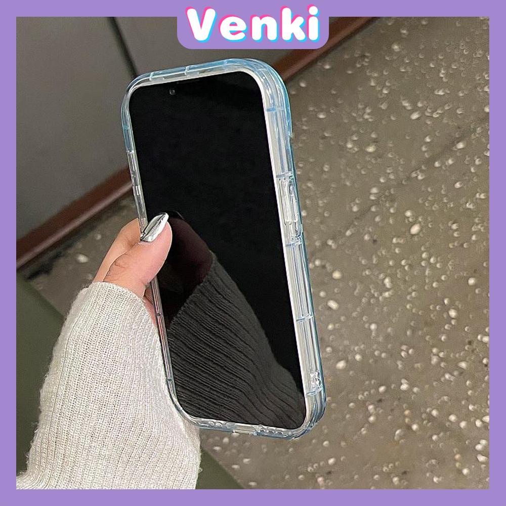 VENKI - Untuk iPhone 11 iPhone Case Laser Reflektif Bening Phone Case TPU Lembut Shockproof Airbag Phone Case Cantik Cupid Lucu Kompatibel dengan iPhone 14 13 Pro max 12 Pro Max XR XR 7