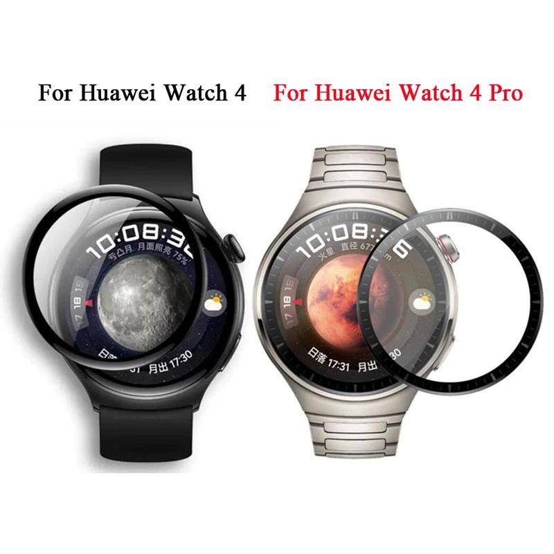 3d Full Cover Anti blue light Pelindung Layar Untuk Huawei Watch 4pro Lembut Fleksibel HD Bening Film Pelindung Untuk Huawei Watch4 Pro 48mm 46mm