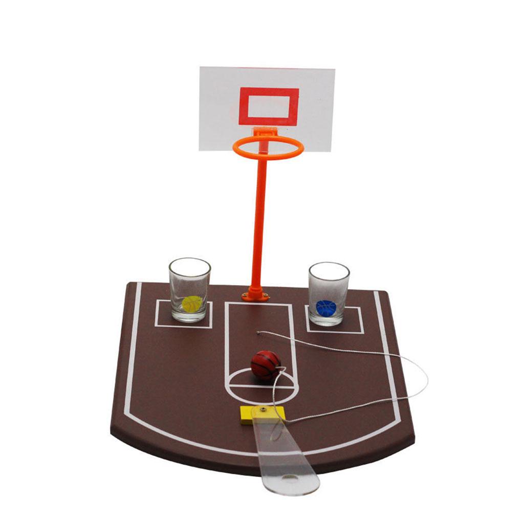 Meja Mini Basket Permainan Minum Lucu Papan Menembak Hiburan Pesta Keluarga Fun Sports Toy Nikmat Luar Ruangan