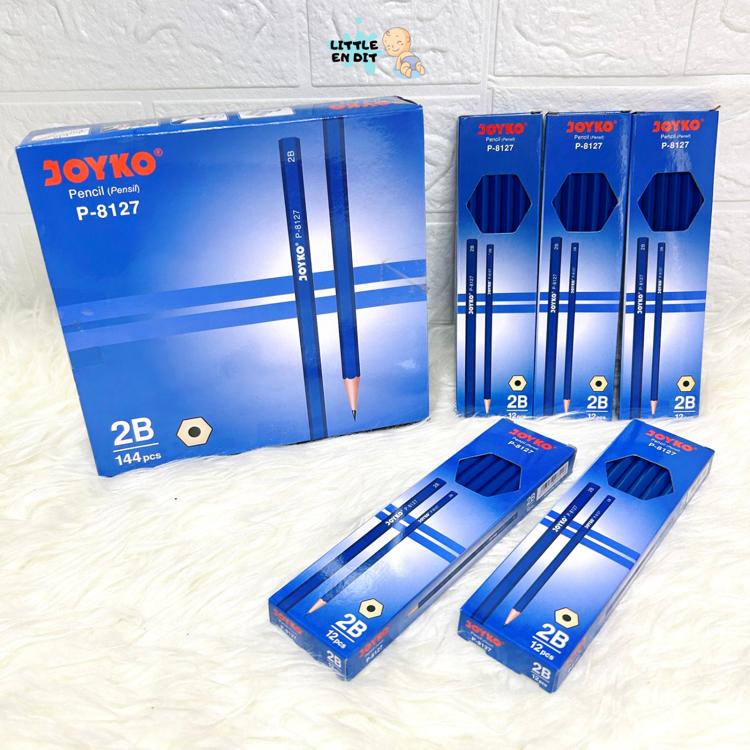 

Poohstation ATK03 Pensil Joyko 2B/ Pensil Kayu/ Pencil Joyko (12pcs)