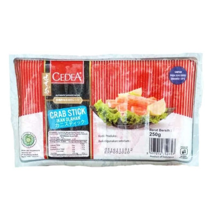 

crab stick 250 gram cedea