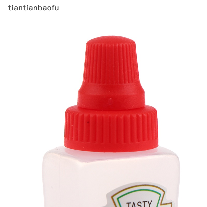 [tiantianbaofu] 1/4pcs Botol Kecap Tomat Minialad Dressing Container Pantry Wadah Butik