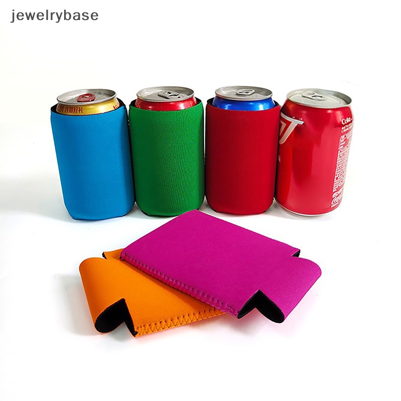 [jewelrybase] Beer Sleeves Camping Can Cup Soda Cover Neoprene Botol Pendingin Minuman Lengan Butik