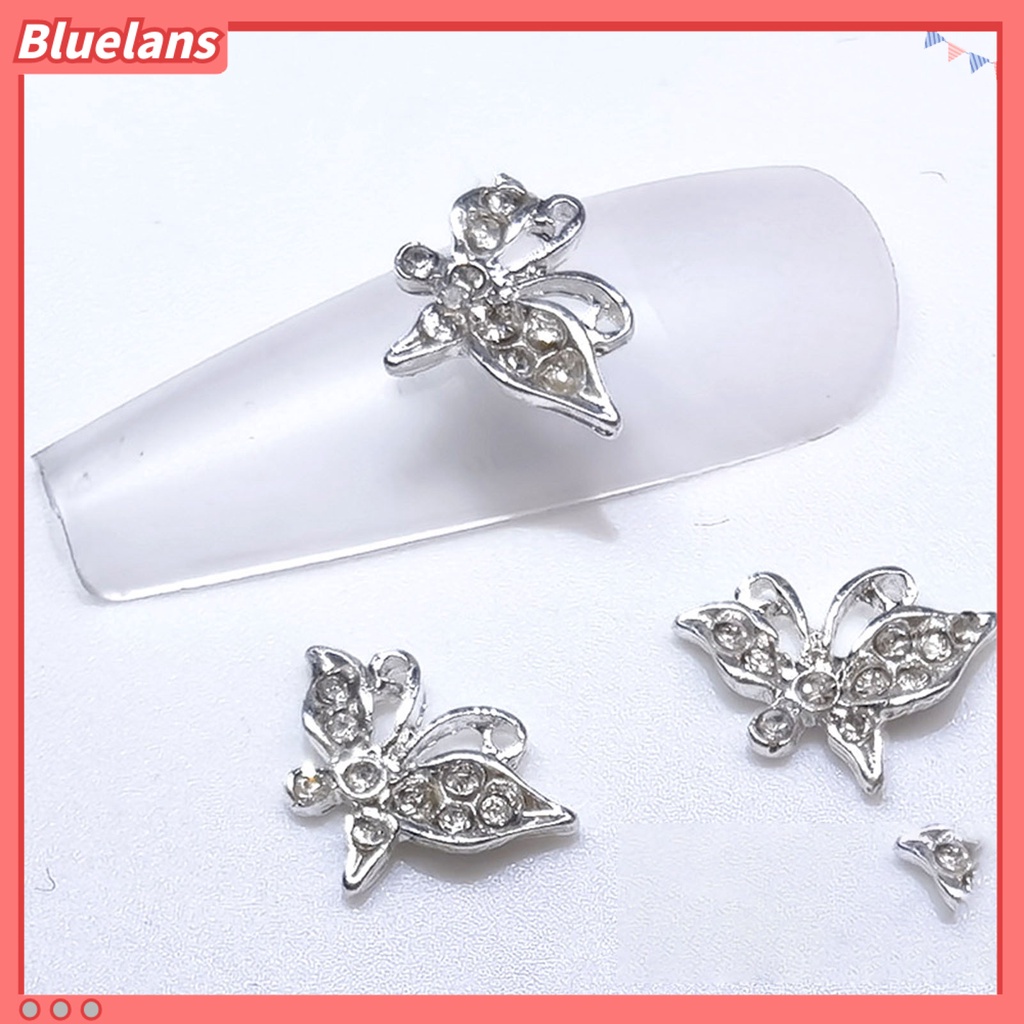 [BLM] 10pcs Pesona Kuku Desain Random Ornamen Kerajinan Manicure Kuku 3D Ringan DIY Untuk Salon