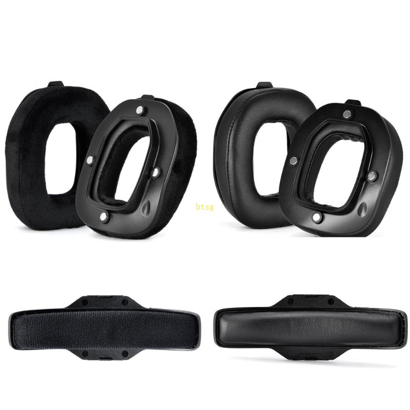 Btsg Perfect Fit Ear Pad Dan Headband Bantalan Telinga Spon Ramah Kulit Untuk A40TR