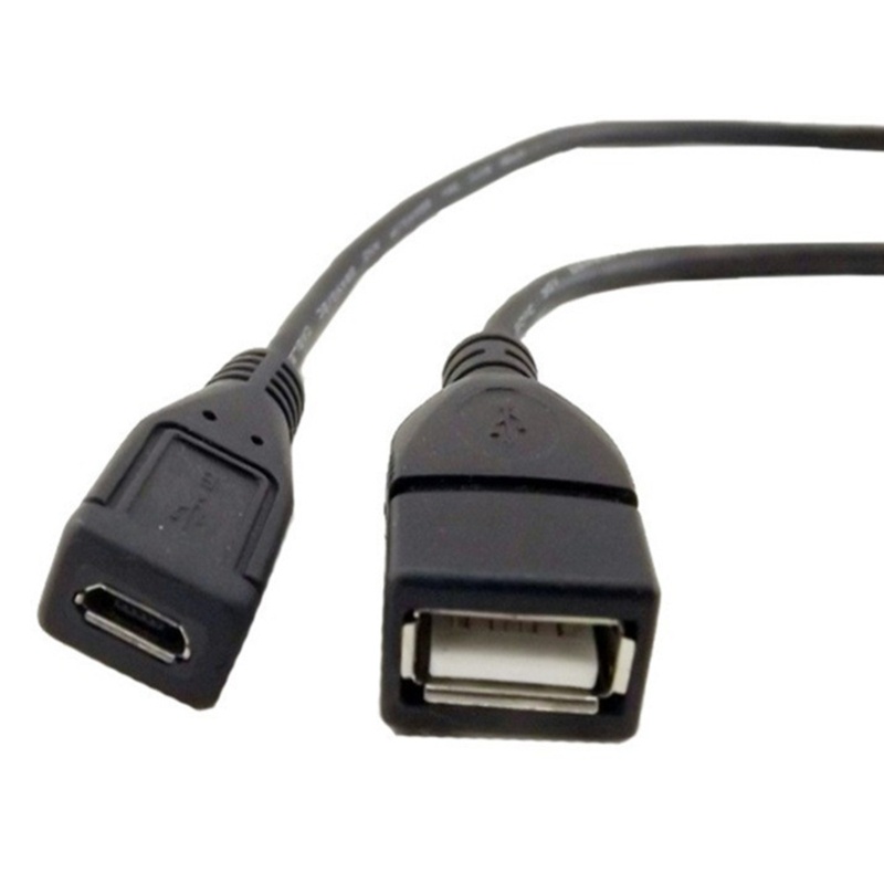 Cre Usb2 0 Female to Micro USB Female Adapter Usb2 0 Kabel Charger Konverter Transfer Data Adapter USB Extension Cable