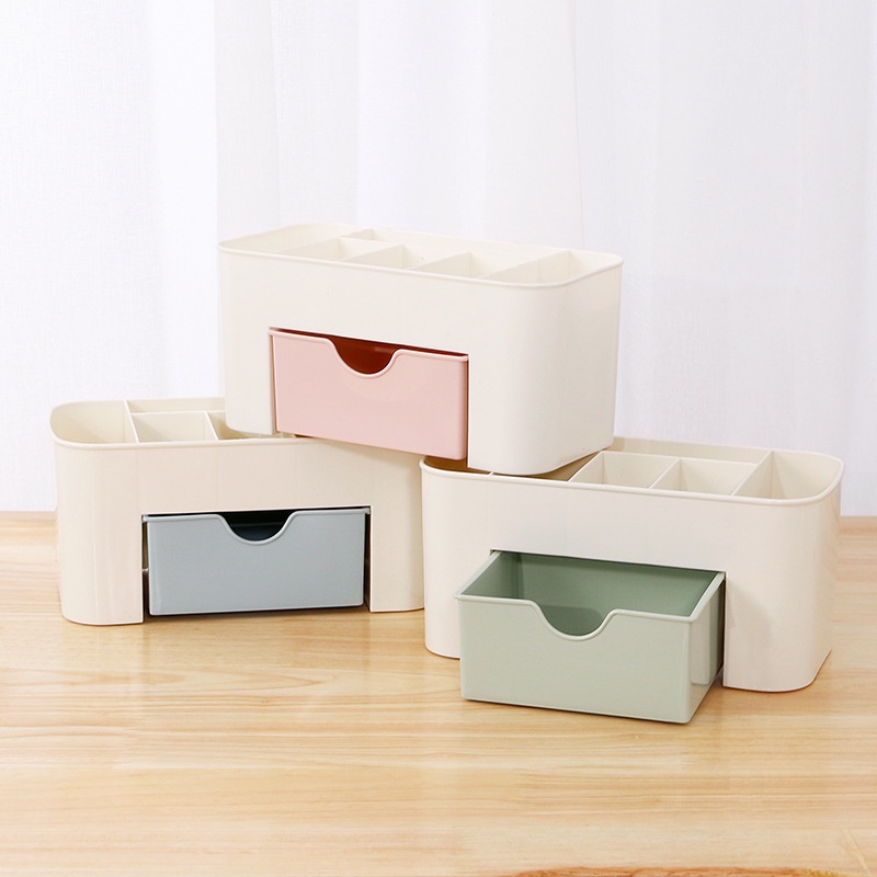 Rak Kosmetik Plastik Serbaguna / Rak Kosmetik Laci / Storage Box Organizer