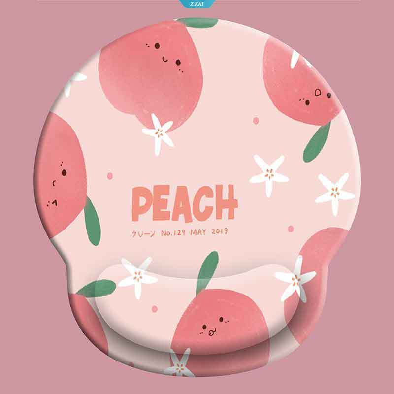 Beauty Pelindung Pergelangan Tangan Rumah Kantor Silikon Mouse Pad Cute Ins Style Wrist Protector Mouse Pad Bahan Halus Nyaman [ZK]