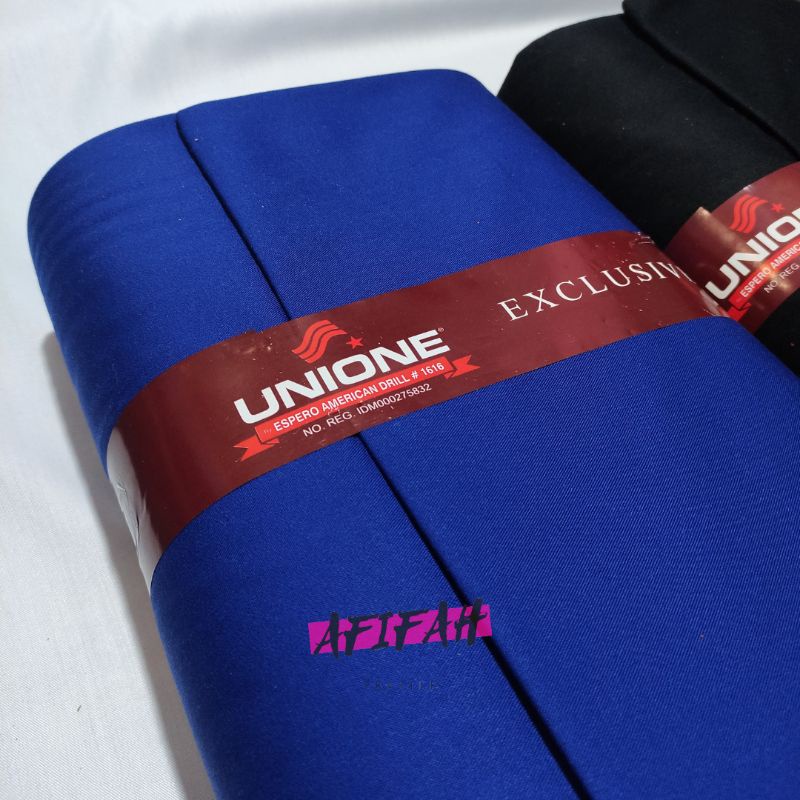 Kain Drill Unione | American Drill | Kain Bahan celana ( Harga per setengah Meter)