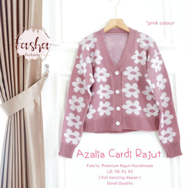 AZALIA CARDI RAJUT ORI FAHSA | Premium Rajut handmade