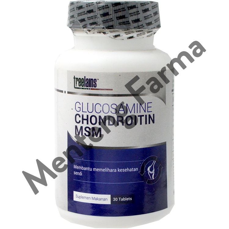 Treelains Glucosamine Chondroitin MSM 30 Tablet - Suplemen Kesehatan Sendi