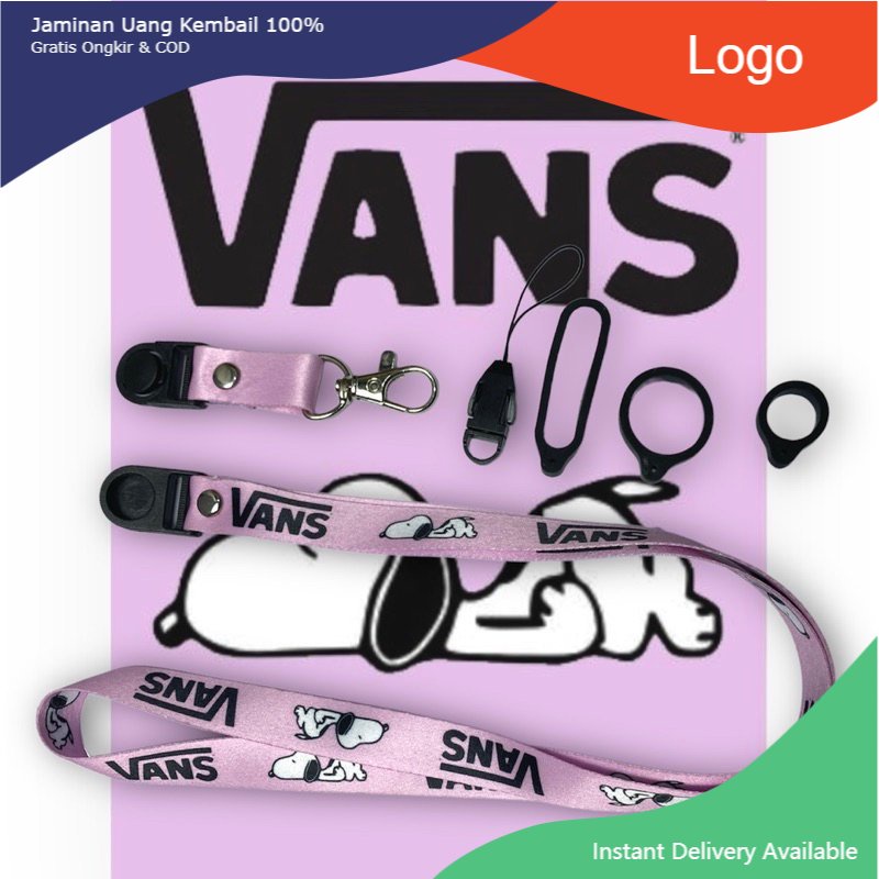 

VANS X SNOOPY LANYARD ART / GANTUNGAN HANDPHONE