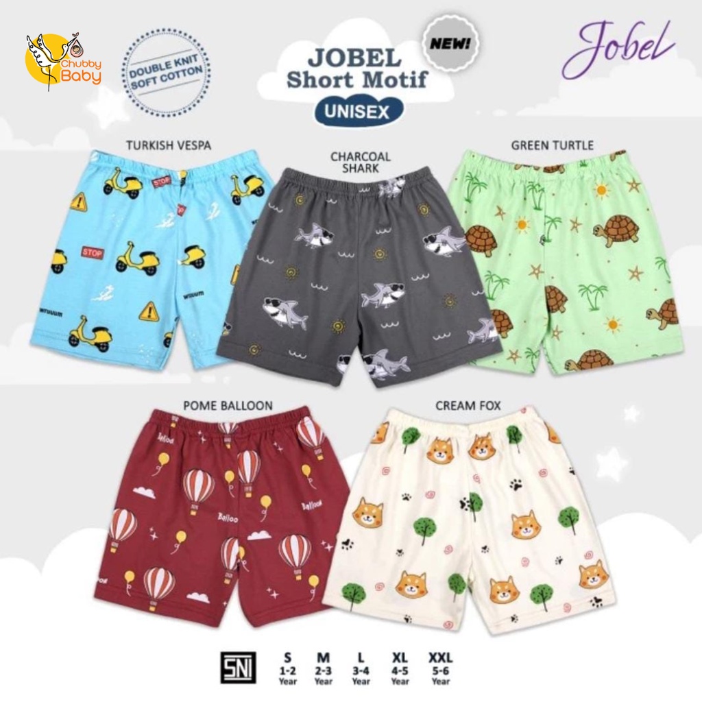 Jobel Short - Motif Unisex New Edition