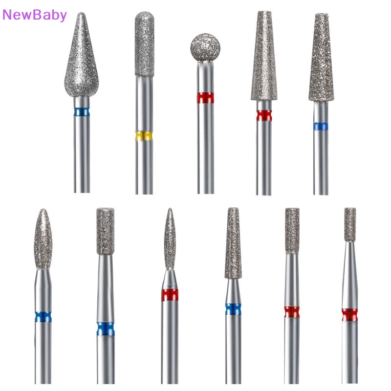 Newbaby Diamond Nail Drill Bits Alat Pembersih Kutikula Manicure Pedicure Remover ID