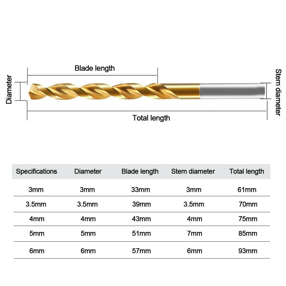 Populer Mata Bor Alat Bor Multifungsi Metal Hole Cutter Twist Drill Bit