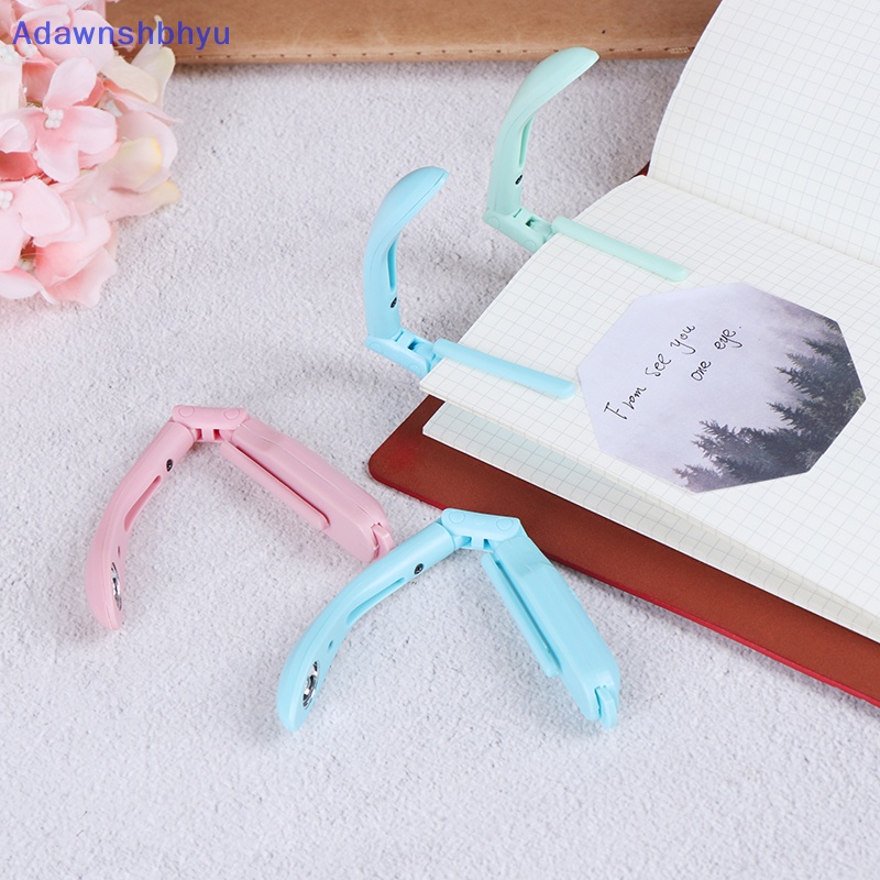 Adhyu Lampu Baca Led Mini Portable Pelindung Mata Led Night Light Book Light Dengan Klip ID