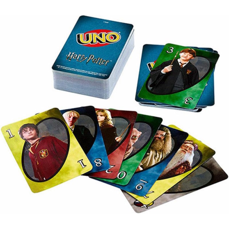 uno harry potter- cards game