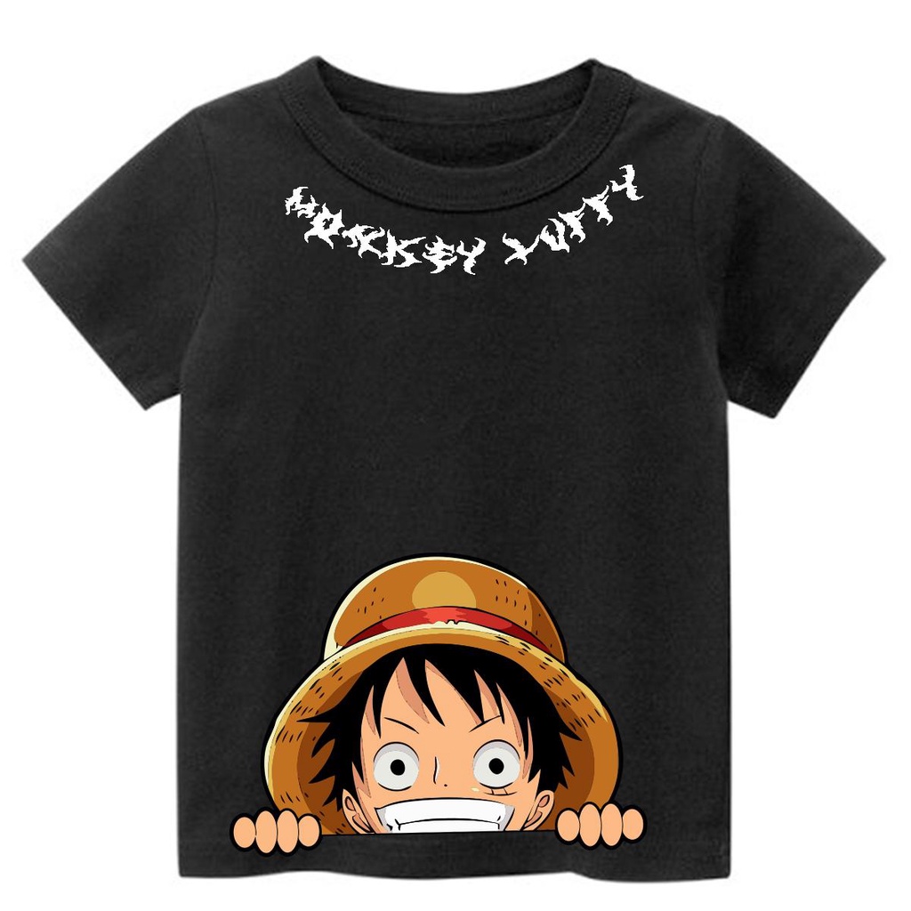 Promo Kaos anak Monkey the Lutffy T-shirt kekinian kece