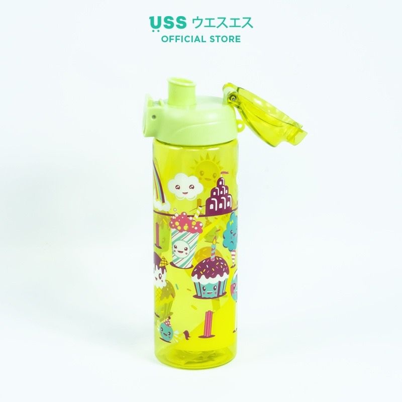 Botol Minum Smiggle Colorful Warna 600ml Motif Lucu Unik Bpa Free / Botol Minum Anak Smiggle Tali