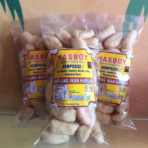 

Amplang Ikan Haruan Masboy 80gr