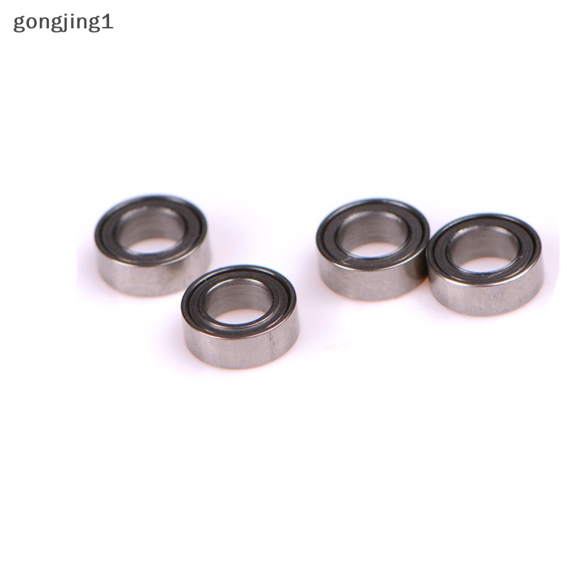 Ggg 4pcs Bantalan Bola MR74ZZ 4*7*2.5 4x7x2.5mm Perisai Logam MR74Z Bantalan Bola New ID