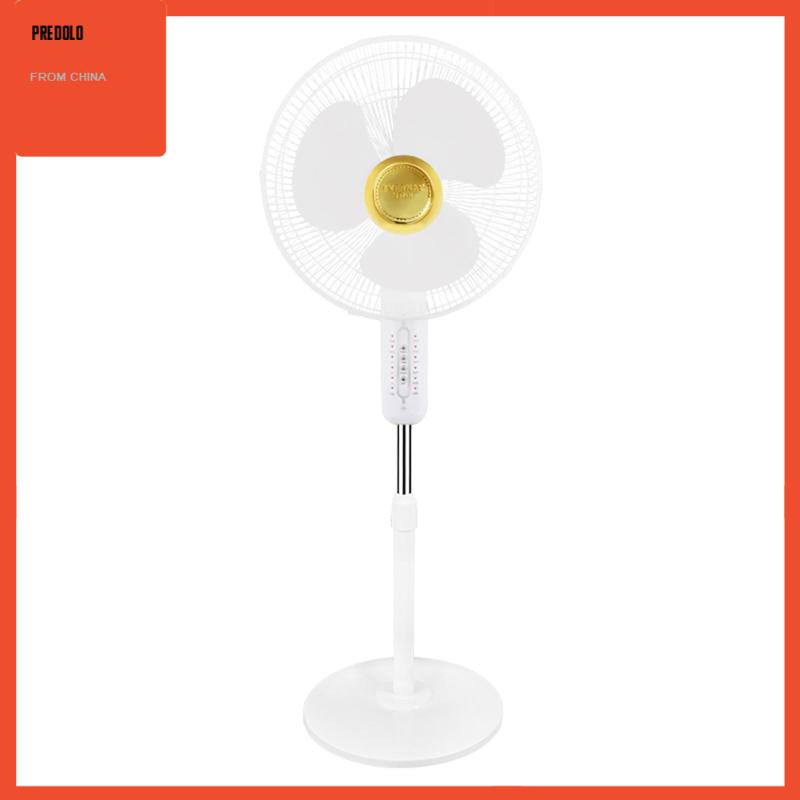 [Predolo] Kipas Angin Tumpu Adjustable Tinggi Oskilasi Stand Fan Untuk Meja Kantoroutdoor