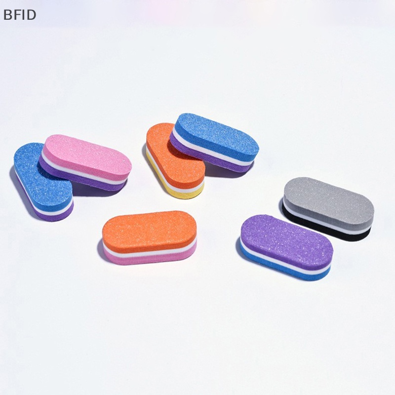 [BFID] 10pcs Kikir Spons Kuku Mini Buffer uffing Sanding Pedicure Alat [ID]