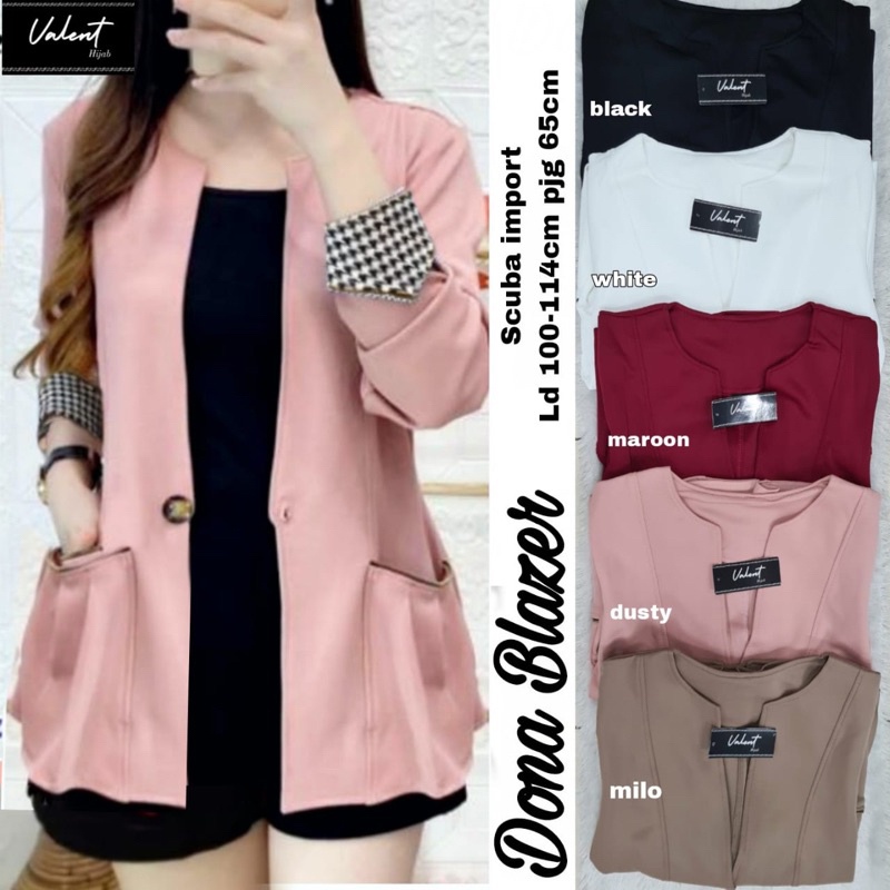 DONA • NARA • MIDIE • DESTY BLAZER ORI VALENT | Scuba Import