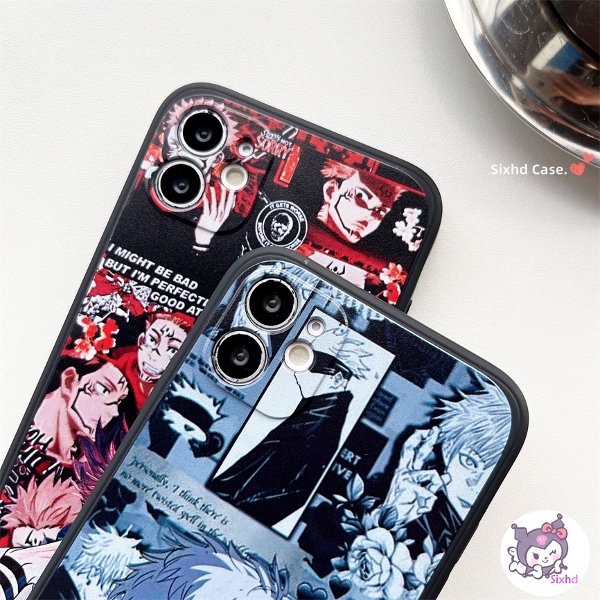 Redmi 12C 10C 10A 9C Note11 11s 12 10 9 8Pro 9T 9A 9 A1 A1+Xiaomi 11Lite 13 12 11T Poco F4 F3 X3Pro NFC Kartun Gojo Satoru Silicon Phone Case Soft Protection Cover