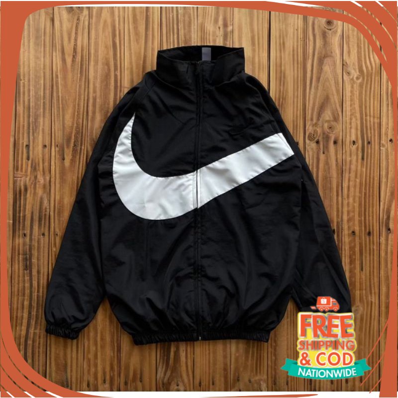 JAKET PERGI CAFE TREVELING KONSER/ JACKET NIKE VINTAGE LOGO BIG SWOOSH FULLTAG