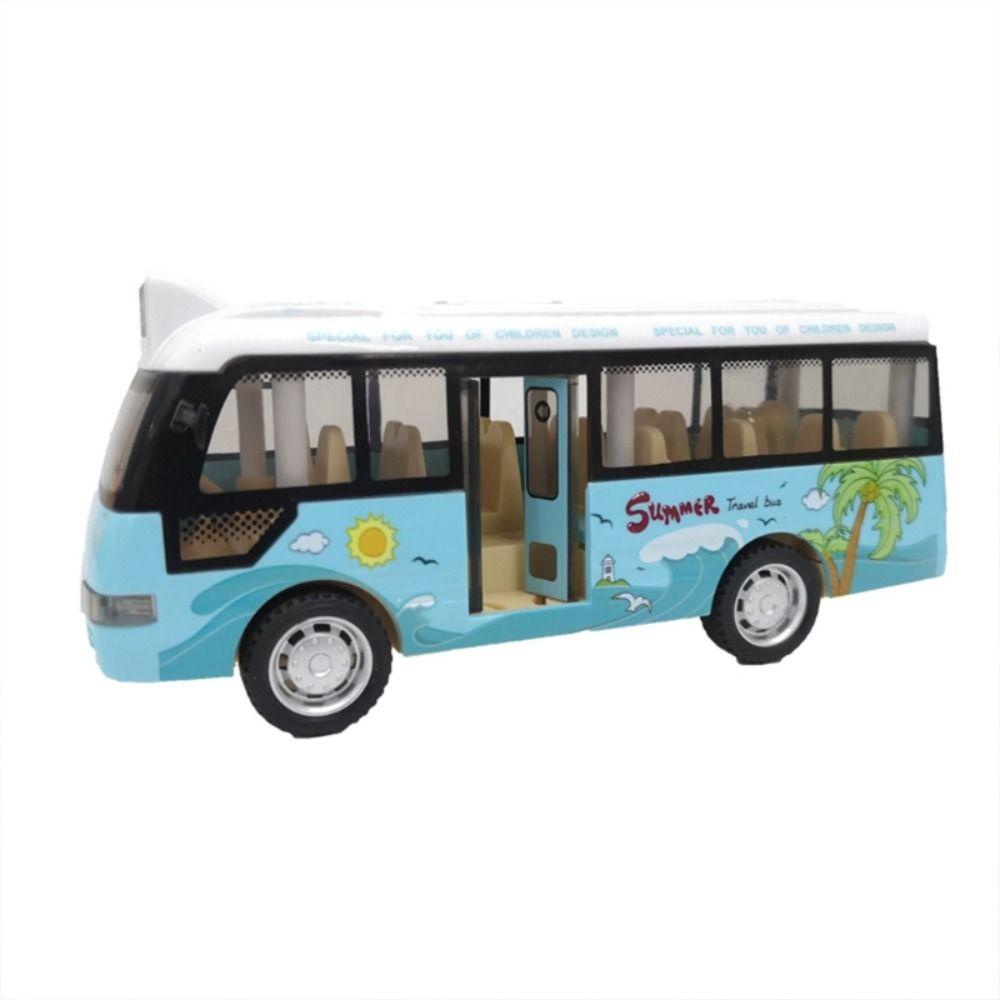 Lanfy Model Bus Wisata Mainan Kendaraan Model Bus Mainan Mobil Diecasts Mainan Mobil Indah Model Bus Paduan Kota Wisata Mobil Untuk Hadiah Ulang Tahun