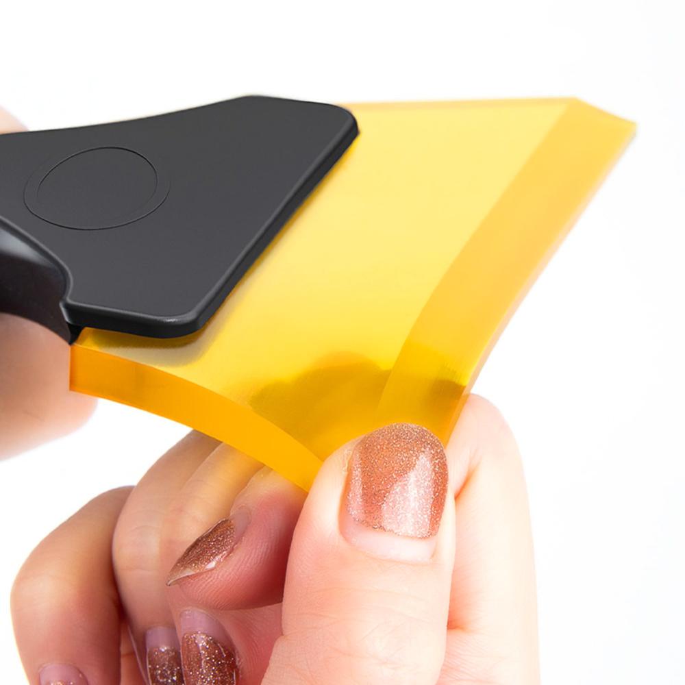 Openmall Car Scraper Squeegee Tint Alat Kaca Kaca Kaca Depan Air Plastik Wiper Styling Stiker Aksesori Kaca Film Kartu Squeegee F2J1