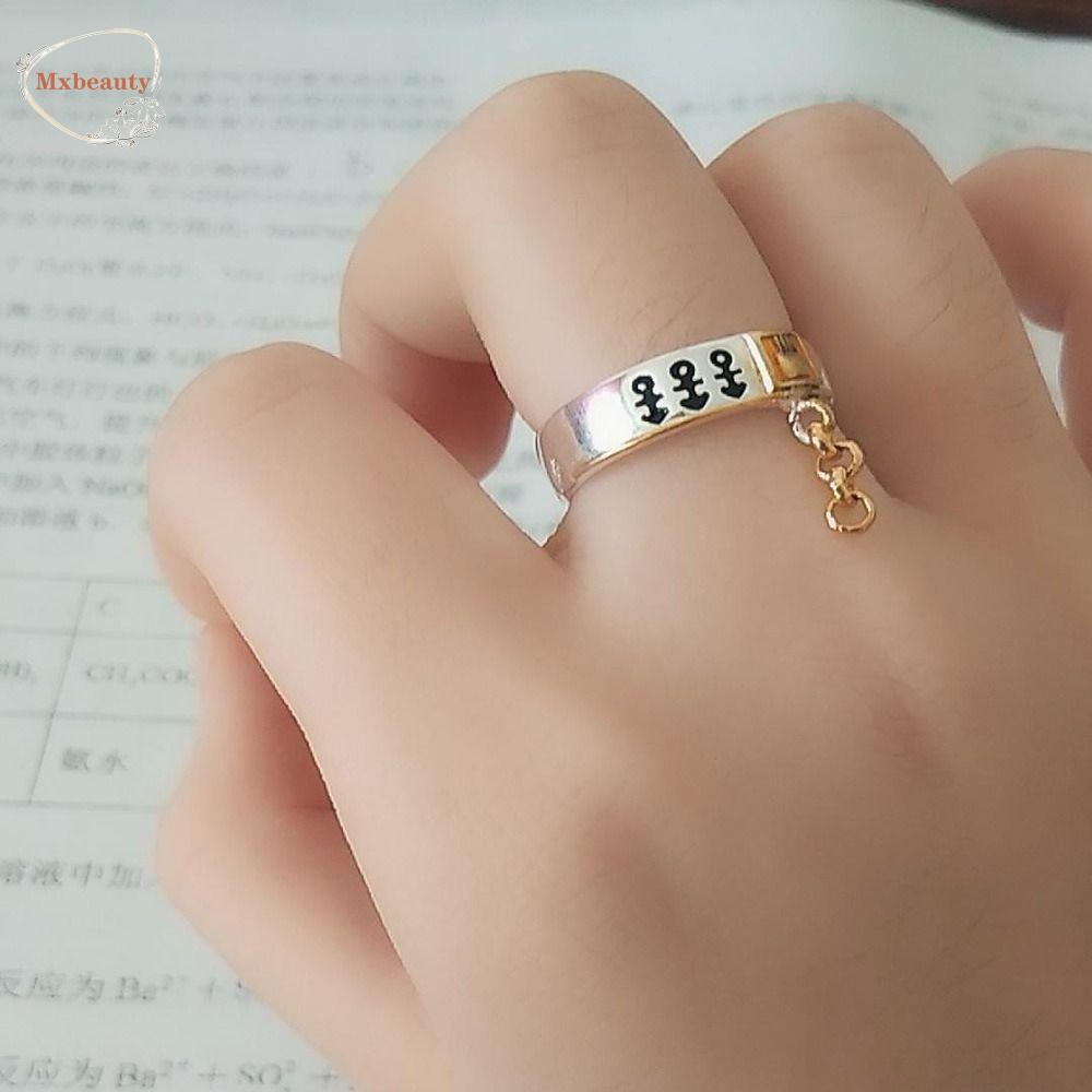 Mxbeauty Wanita Pembukaan Cincin Kepribadian Keren Trendy Bintang Berlian Imitasi Adjustable Butterfly Adjustable Ring Untuk Hadiah Ulang Tahun