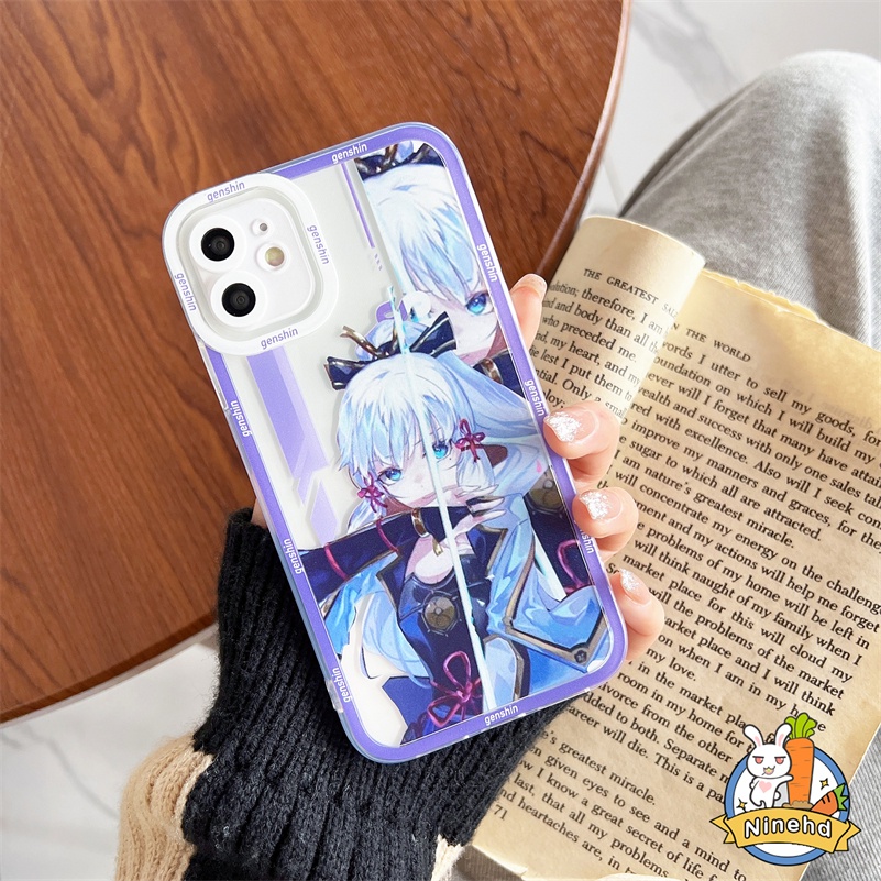 Xiaomi Redmi Note12 11 11s 10s 10 9 8 Pro Redmi 12C A1 10C 10A 10 9 9A 9C 9T Mi 11 Lite 11T 10T Poco X3 NFC Pro Honkai Star Rail Phone Case Bingkai Transparan Tahan Guncangan Soft Case