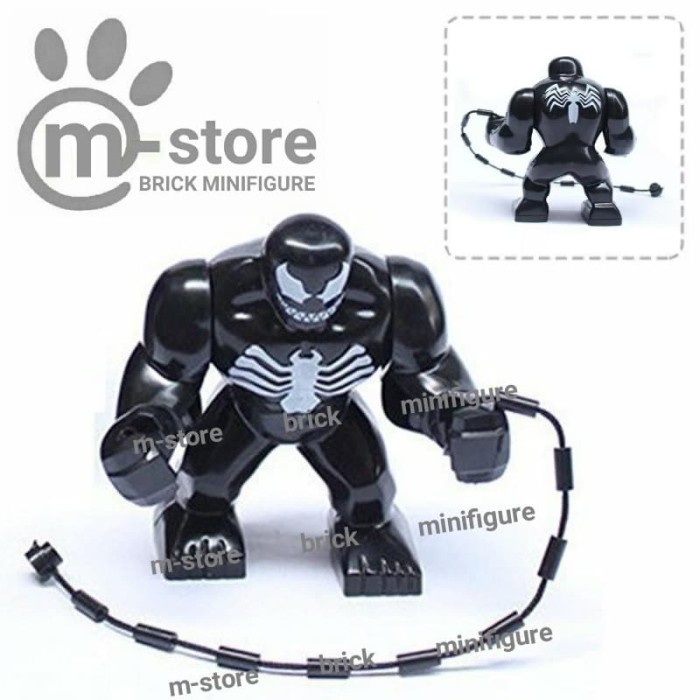 lego venom big minifigure