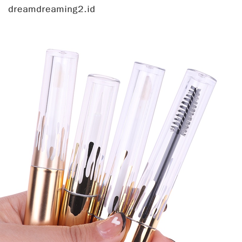 (drea) 1pc Tabung Bulu Mata Kosong Maskara Tube Eyeliner Botol DIY Maskara Tube Dengan Tutup //