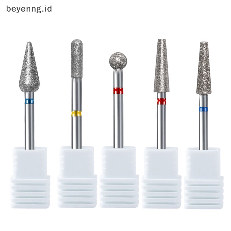 Beyen Mata Bor Kuku Berlian Kutikula Bersih Manicure Pedicure Remover Tools ID